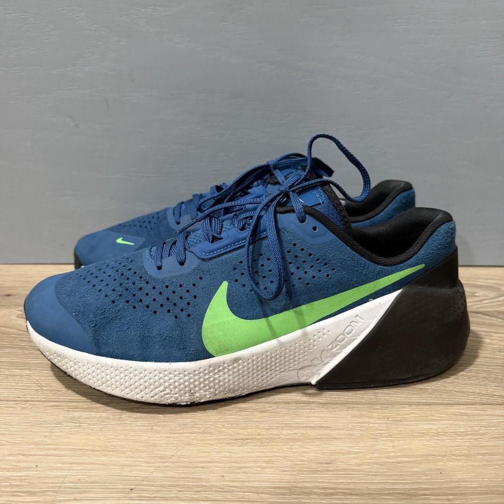 Nike Air Zoom TR 1 Court Blue Black Green Athletic Shoes Mens 11 DX9016-400